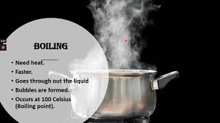 Boiling and Evaporation Arabic version الغليان والتبخير [upl. by Segal]