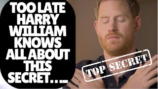 HARRY TRIED TO HIDE THIS  THING IS WILLIAM HAS IT BOMBSHELL NEWS LATEST royal meghanandharry [upl. by Wheelwright]