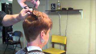 Ladies Hairstyles WomanHair Cut Styles Hair Styles Even Clipper Cutting [upl. by Aniahs]