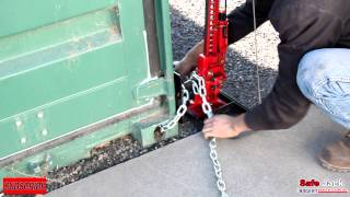 Safe Jack Secure Lifter  Lift your Load Safer [upl. by Ennairda32]