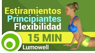 Estiramientos para Principiantes  Ganar Flexibilidad [upl. by April]