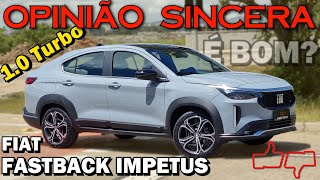 Novo Fiat FASTBACK Impetus  10 turbo é bom Vale a pena Preço equipamentos problemas avaliação [upl. by Olracnaig371]