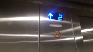 Modded ThyssenKrupp Elevator 2 At Bartlett Reserve Retirement Center Durham NC [upl. by Harlamert]