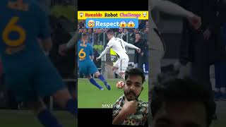 😱Cristiano Ronaldo Robor challenge 😱 Ronaldo vs Messi🤯 Ronaldo shorts shortfeed respect [upl. by Allecnirp441]