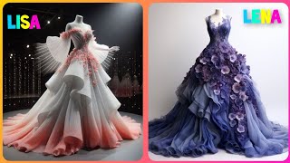 lisa Lena wedding dreses best collections clothesnew style frocks luxury life style [upl. by Gwenore407]