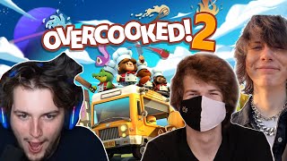 Ranboo Plays Overcooked 2 wBillzo amp Sneegsnag [upl. by Wilsey]