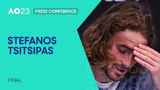 Stefanos Tsitsipas Press Conference  Australian Open 2023 Final [upl. by Yraccaz]