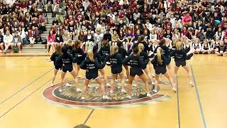 Central High Cheerleaders dance at pep rally [upl. by Ablasor]