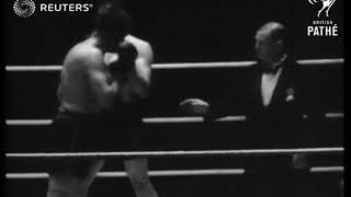 Return bout of Walter Neusel vs Jack Petersen 1937 [upl. by Jovia]