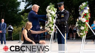 US Army confirms Arlington cemetery worker pushed aside by Trump staff [upl. by Ayanal773]