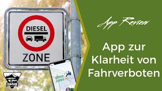 Diesel Fahrverbot  Diese App hilft Euch wo Ihr fahren dürft [upl. by Nwahser]