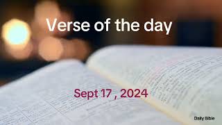 Verse of the day  September 17 2024  Ecclesiastes 1213 [upl. by Colson]