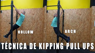 Cómo MEJORAR tu técnica de KIPPING PULL UPS  DOMINADAS CON BALANCEO [upl. by Vally]