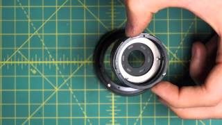 Minolta MD WRokkor 28mm f28 Lens Disassembly [upl. by Damon289]