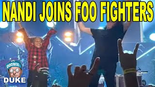 Nandi Bushell Joins Foo Fighters Onstage for Fiery ‘Everlong’ Performance  Reaction [upl. by Notnarb]