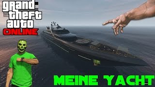 GTA 5 Online ♛ kleines Boot am Start ♛ Yacht Spawn amp Infos PS4 131 [upl. by Congdon]