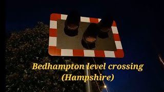 Bedhampton Level crossing in hampshire [upl. by Ettenna791]