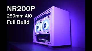 Cooler Master NR200P  Full Build  280mm AIO [upl. by Haliak]