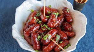 Spicy Little Smokies Recipe [upl. by Eyks776]