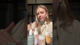 Today’s Skincare lineup skincareforkids evereden skincare skinroutine cleanskincare [upl. by Bordiuk]