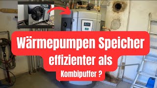 Wärmepumpenspeicher CTC ersetzt Kombipuffer bei Wärmepumpe Einbau Teil 2 [upl. by Edgar]