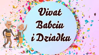 Piosenka na Dzień Babci i Dzień Dziadka  🌷 Vivat Babciu i Dziadku 🌷 Official Video [upl. by Hung301]