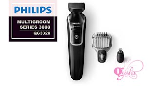 Philips Multigroom QG3320 Unboxing [upl. by Heger]