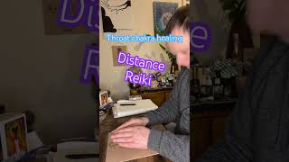 Healing throat chakra blocks with reiki energy shorts healing chakras [upl. by Aiksa124]