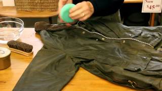 How to Reproof a Wax Jacket with Rick from the London Trading Post [upl. by Omrelliug]