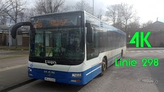 4K Buslinie 298 Düren Hbf  Euskirchen Hbf Part 1 [upl. by Macmillan]