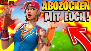 🔴 Jedes Abo wird angezeigt Fortnite live deutsch  Abozocken mit euch [upl. by Kerk281]