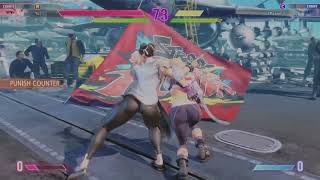 Street Fighter 6  ChunLi vs Cammy  Epic Battle and Stunning Victory 4K UHD 60FPS [upl. by Palermo]