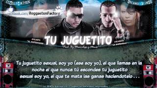 Arcangel Ft Galante El Emperador  quotTu Juguetitoquot con Letra ★ New Reggaeton 2011★ [upl. by Kumler723]