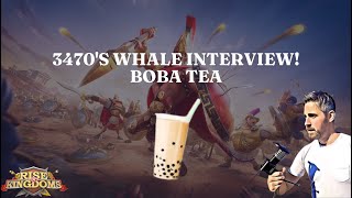 3470 Whale Interview  BOBA TEA [upl. by Felike]