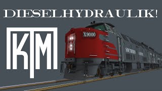 Krauss Maffei Americas Diesel Hydraulic Locomotives [upl. by Chun]