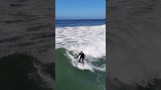 Surfer out in the morning waves at Tourmaline Surf Park 111624 [upl. by Scharff145]