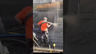 Why spray concrete technique machine useful shorts ytshorts [upl. by Adnilram]