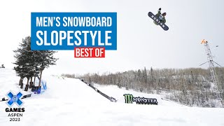 BEST OF Jeep Men’s Snowboard Slopestyle  X Games Aspen 2023 [upl. by Annamarie176]