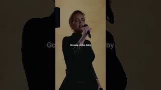 Adele  Easy on Me Lyrics lyrics adelelive easyonme 2024 [upl. by Annayhs]