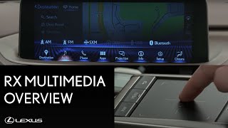 Lexus HowTo RX Multimedia System Overview  Lexus [upl. by Malinde]