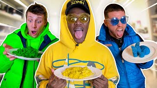 SIDEMEN EATING ONE COLOUR FOOD FOR 24 HOURS CHALLENGE [upl. by Suoivatnom]