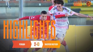 HIGHLIGHTS PERUGIA 20 JUVENTUS NEXT GEN [upl. by Newel]