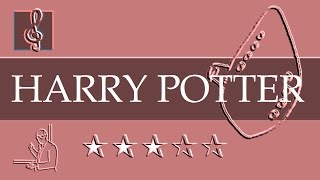 Ocarina Notes Tutorial  Harry Potter  Hedwigs Theme Sheet music [upl. by Niras]