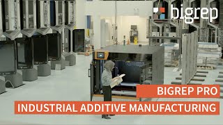 BigRep PRO  An Industrial 3D Printer for Professional Production [upl. by Trstram636]