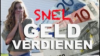 7 MANIEREN OM ALS TIENER SNEL GELD TE VERDIENEN [upl. by Minica881]