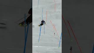 Dave Ryding slalom training in SaasFee August 2021 [upl. by Mavis989]