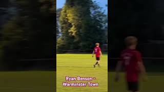 What a goal Long range over the keeper Ryan Benson Warminster Town youtubeshorts football [upl. by Neela]