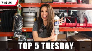 Top 5 Tuesday  July 16th 2024 [upl. by Tutankhamen537]