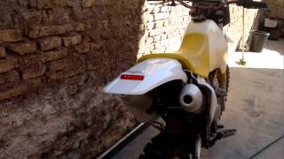 Suzuki DR 350 1994  Escape Doble [upl. by Litsyrk]