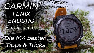 Garmin Die 14 besten Tipps amp Tricks [upl. by Yrogerg]